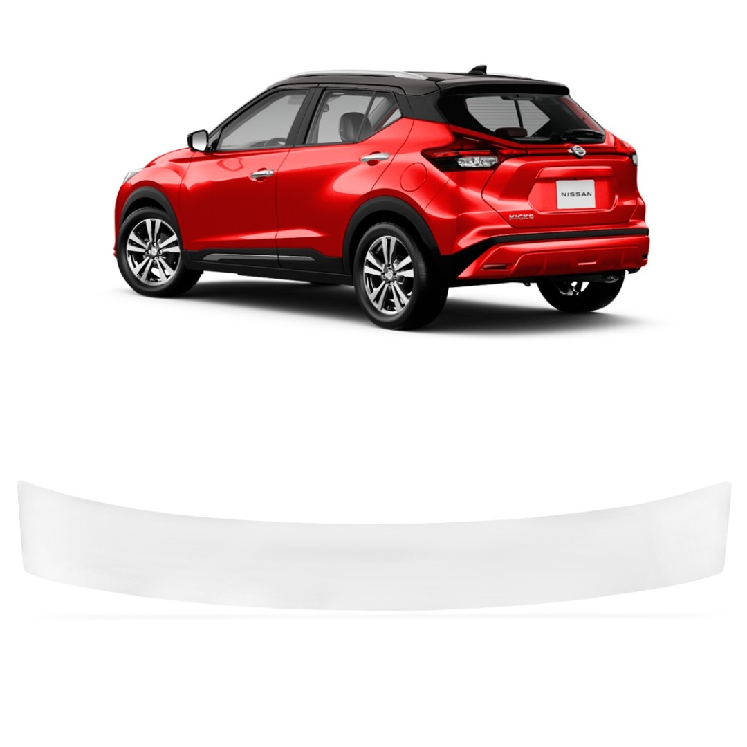 Adesivo Protetor de Porta Malas Nissan Kicks 2021 2022 2023 Resinado Adesivo Protetor de Porta Malas Nissan Kicks 2021 2022 2023 Resinado